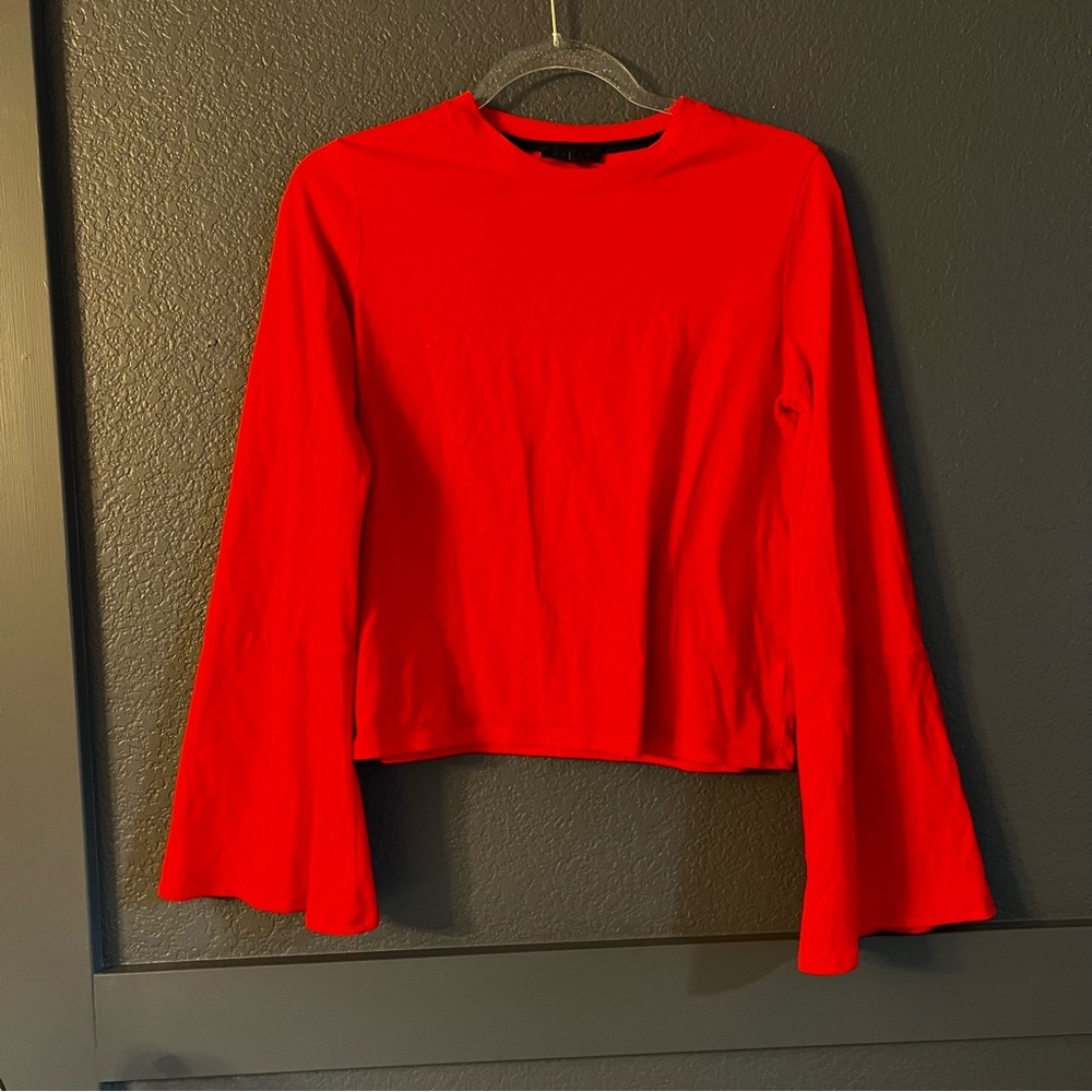 THE RANGE NYC • Stark flare sleeve top - XS